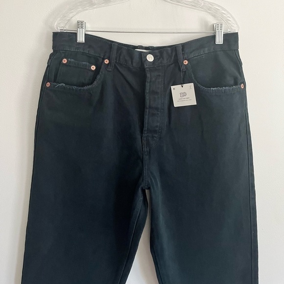 Zara Straight Tapered Leg Jeans - Picture 4 of 12